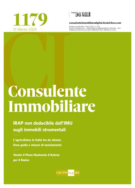 Consulente immobiliare Il Sole 24 Ore